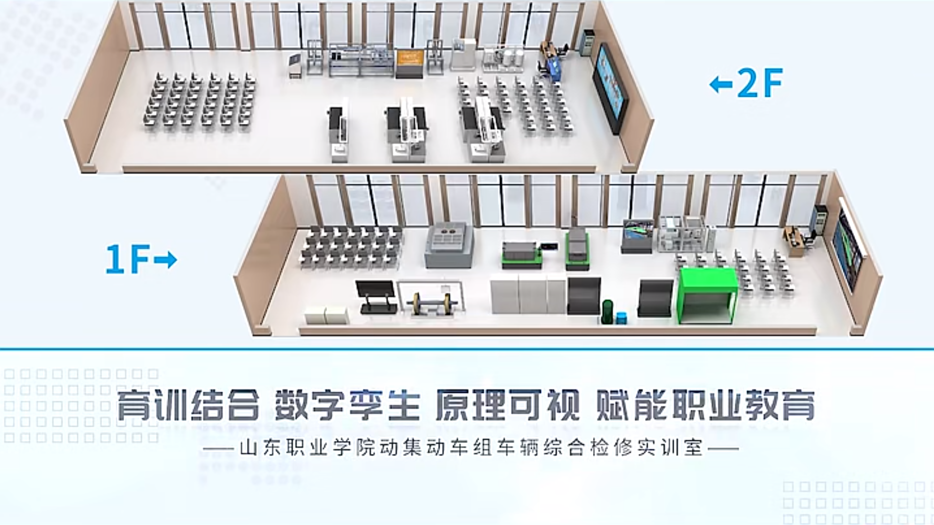 標(biāo)桿項(xiàng)目 | 山東職業(yè)學(xué)院動集動車組車輛綜合檢修實(shí)訓(xùn)室